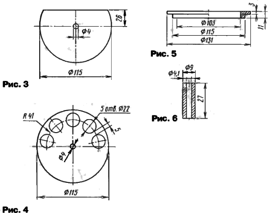 Чертежы отделных элементов акустической системы в виде лабиринта Чертежы отделных элементов акустической системы в виде лабиринта