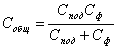 Формула арсчета общей гибкости системы